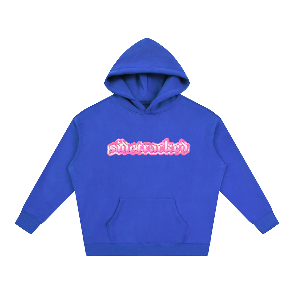 Pink Chrome Oversized Hoodie