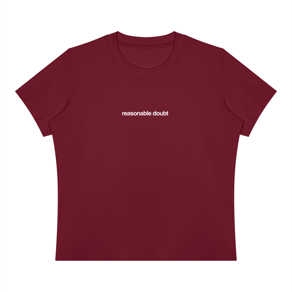 reasonable doubt t shirt