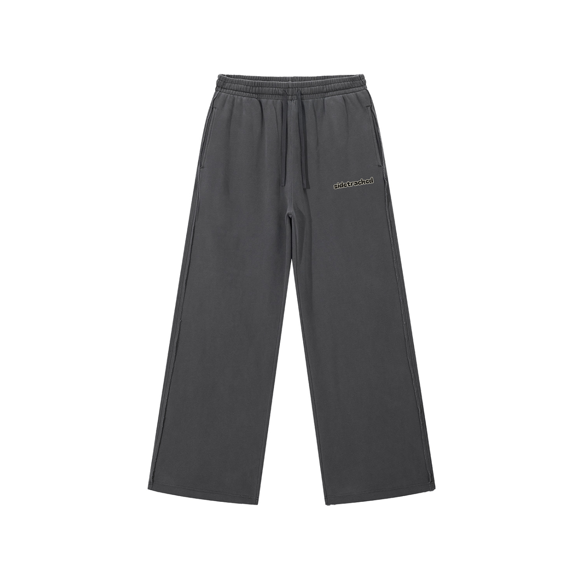 Snow Wash Raw Edge Sweats