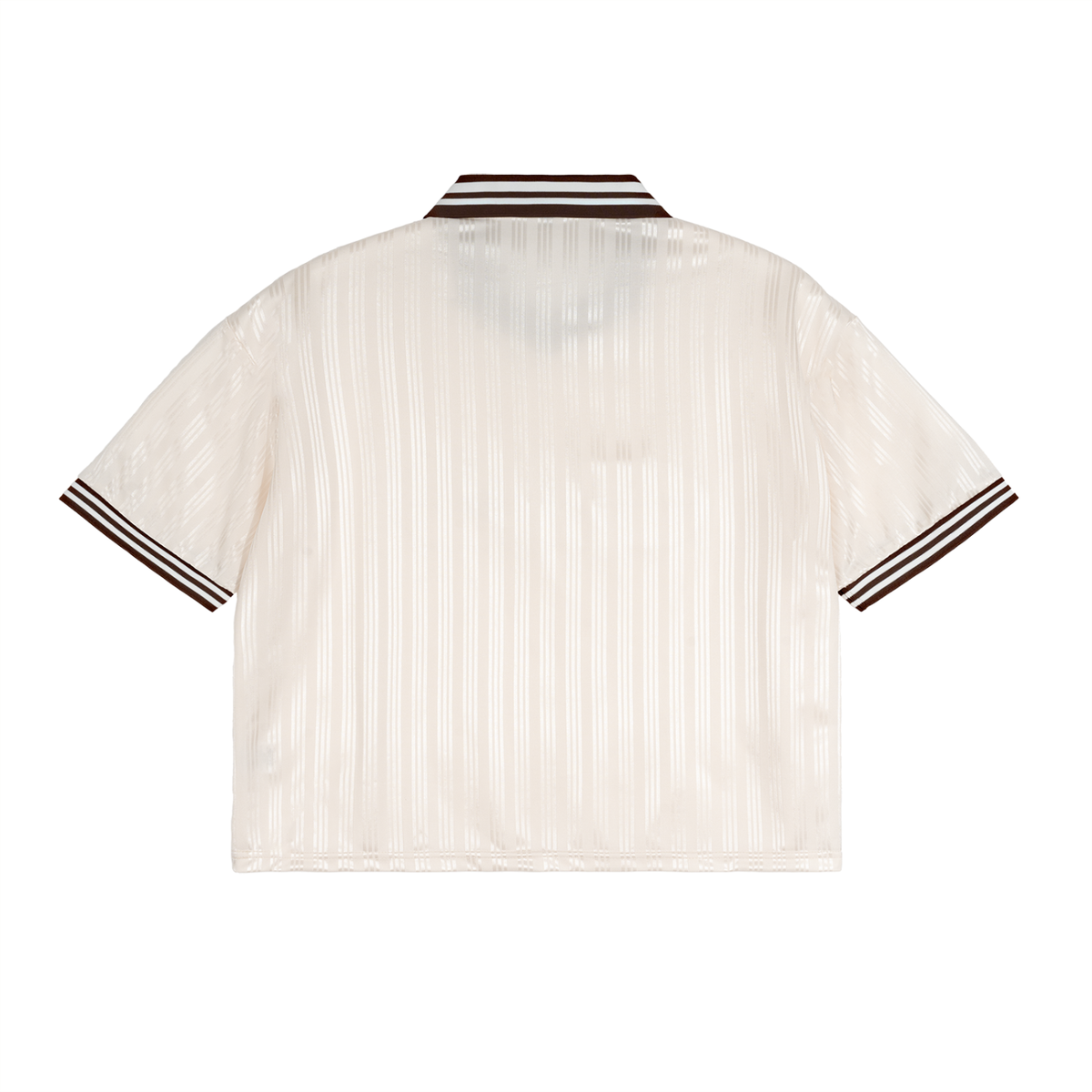 Back view of Sidetracked After Hours cream soccer jersey