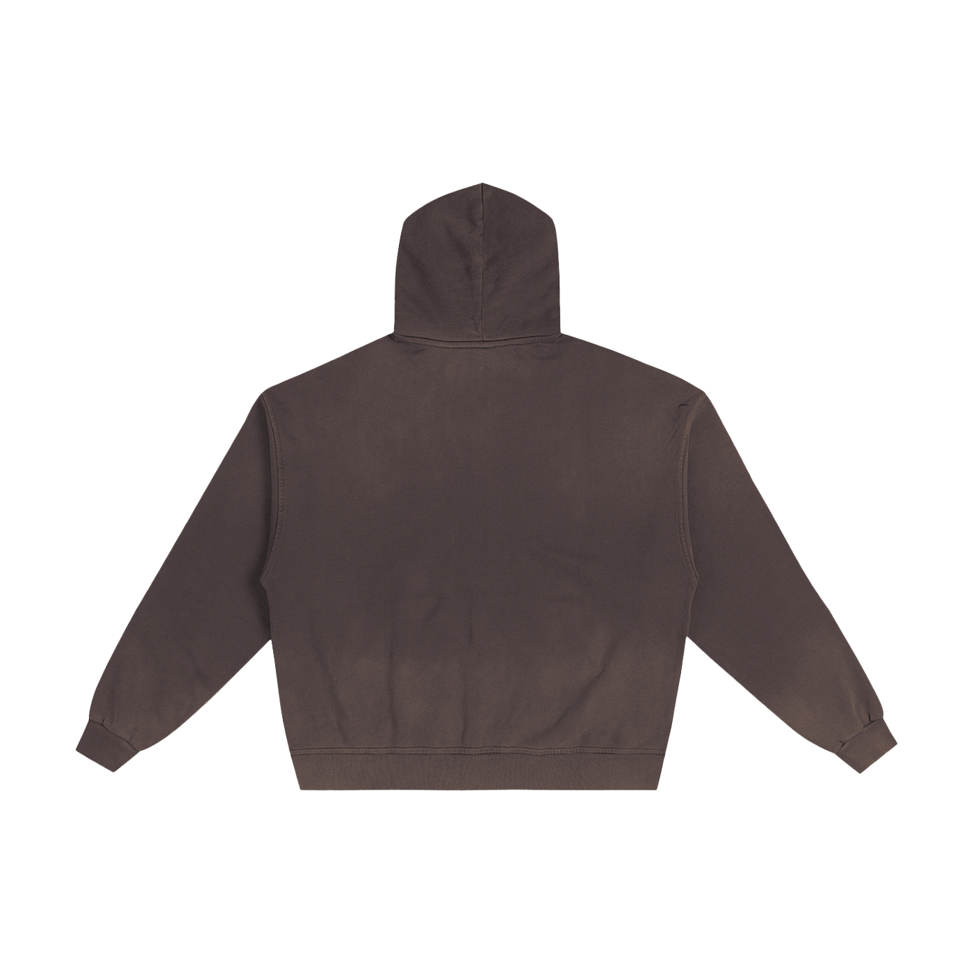 Sidetracked Hand-Frayed Sunfade Zip Hoodie