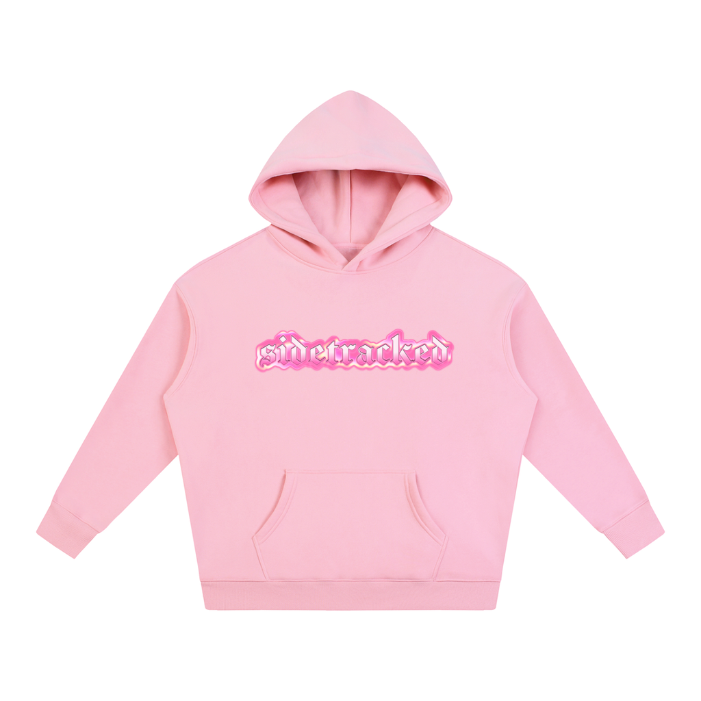 Pink Chrome Oversized Hoodie