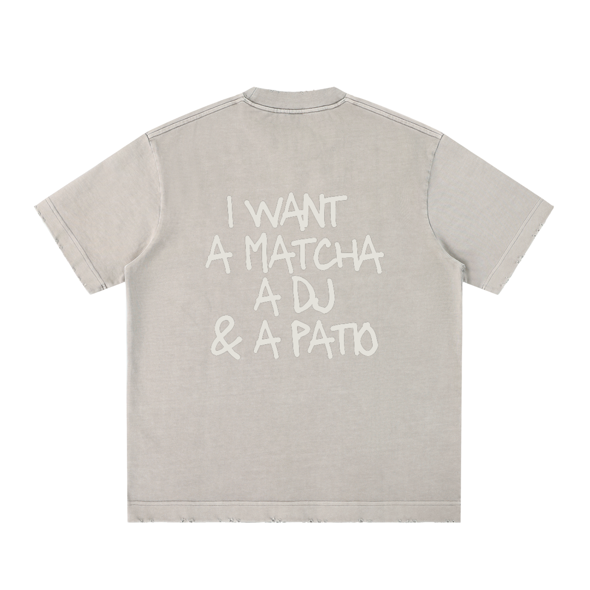 Frayed Heavyweight Tee