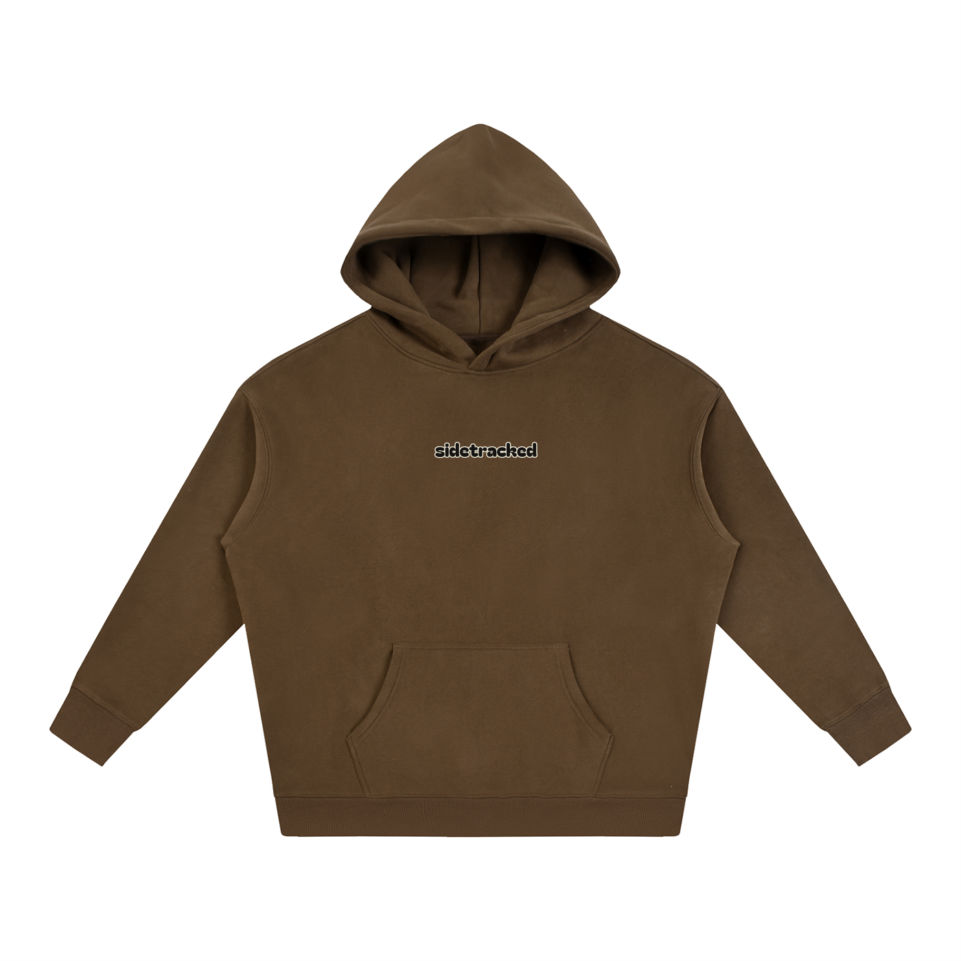 Sidetracked Oversize Fleeced Hoodie