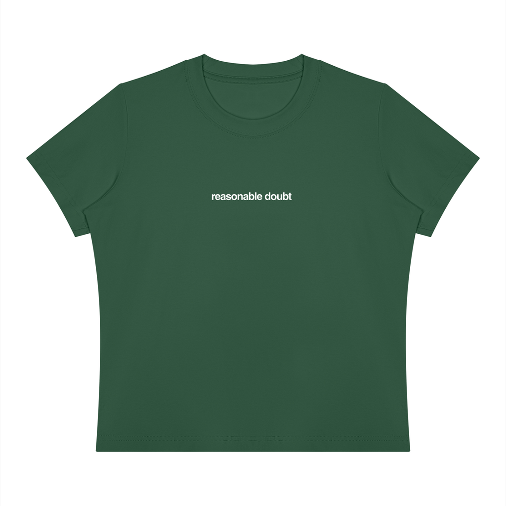 reasonable doubt t shirt