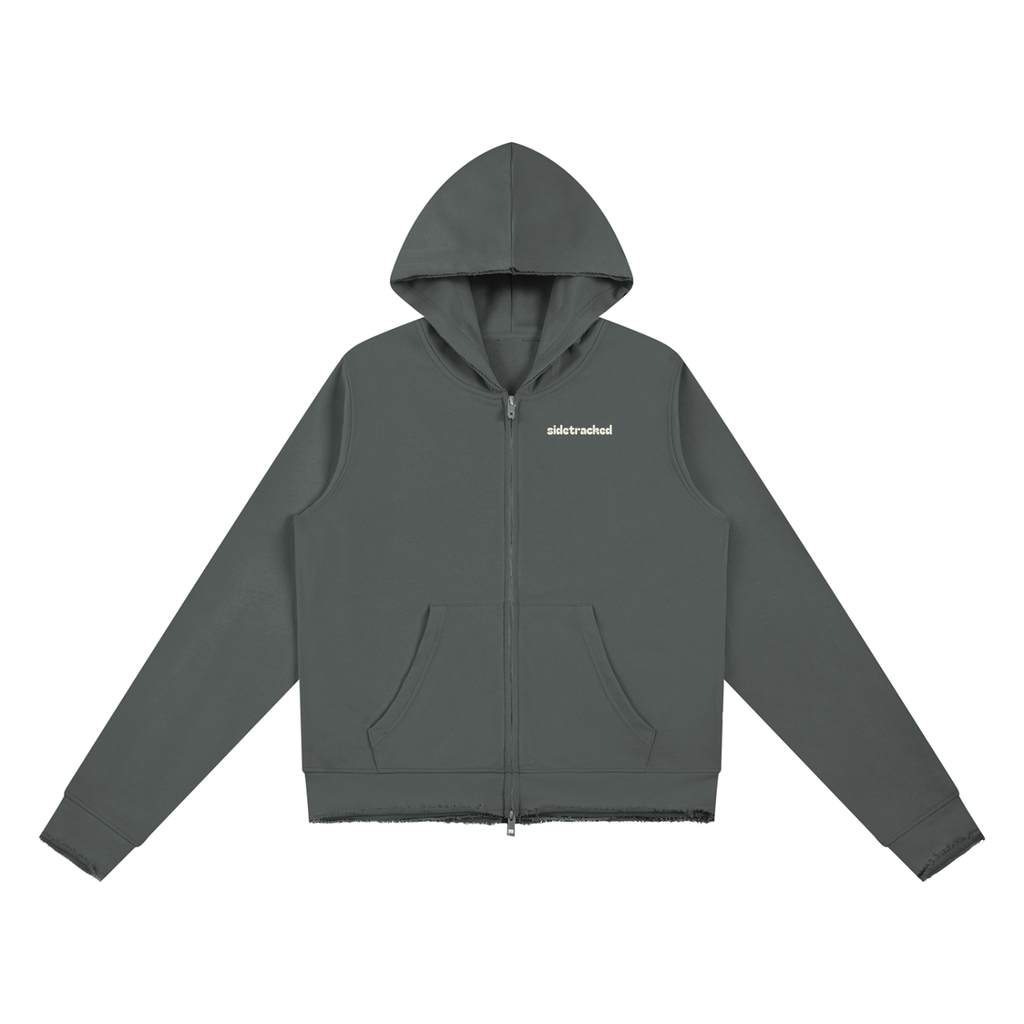Women’s Raw Edge Full Zip Hoodie