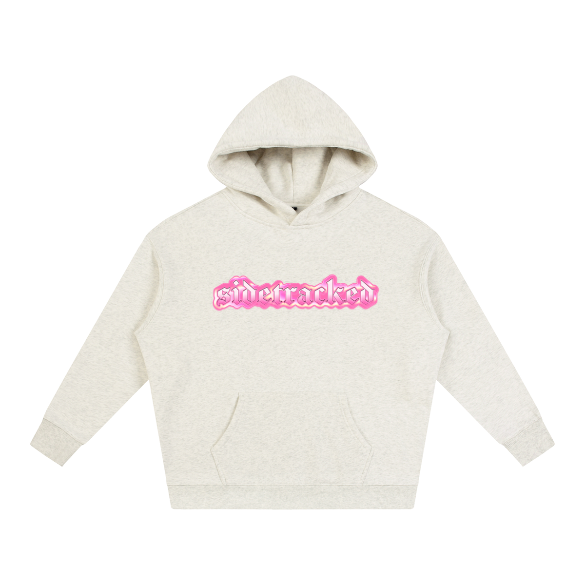 Pink Chrome Oversized Hoodie