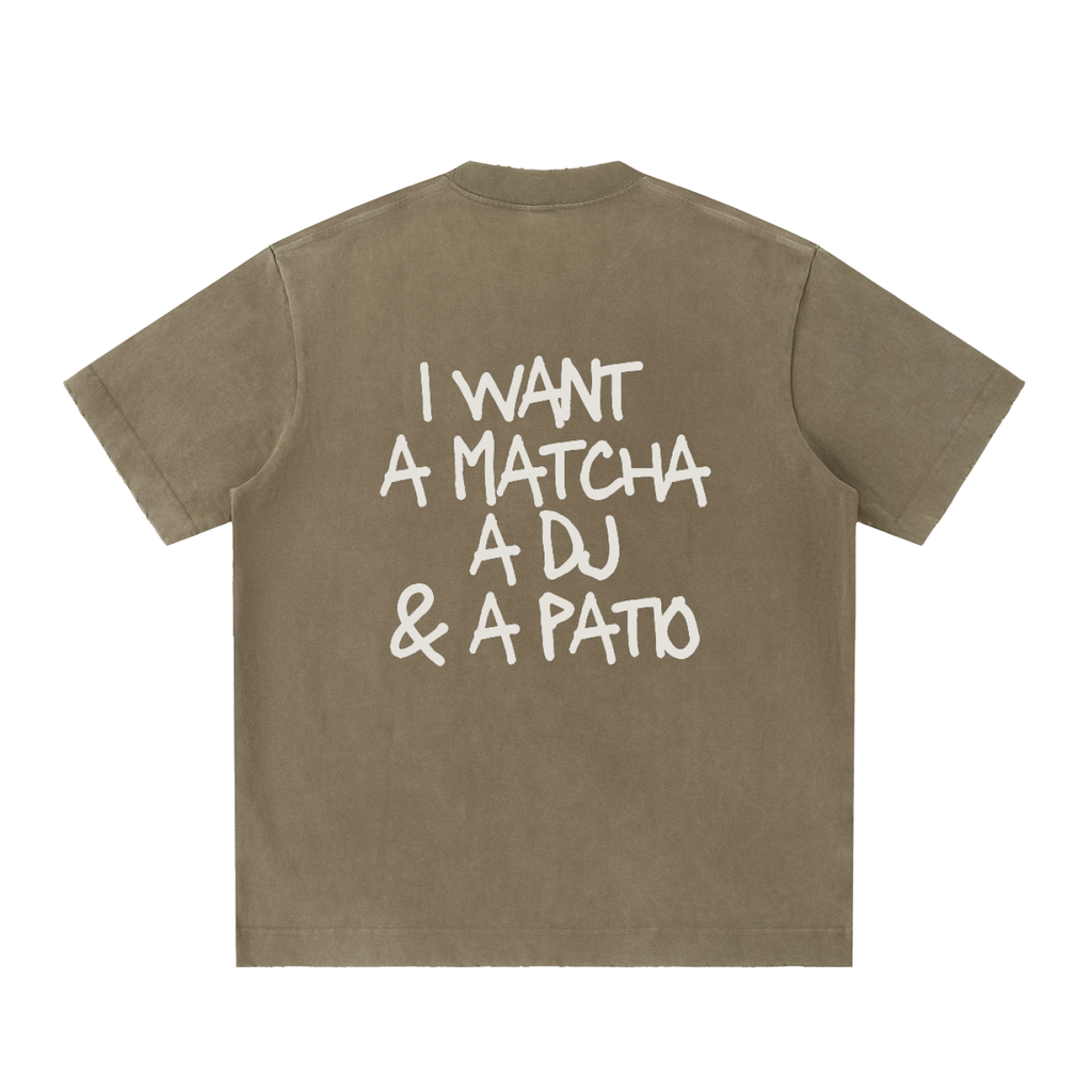 Frayed Heavyweight Tee
