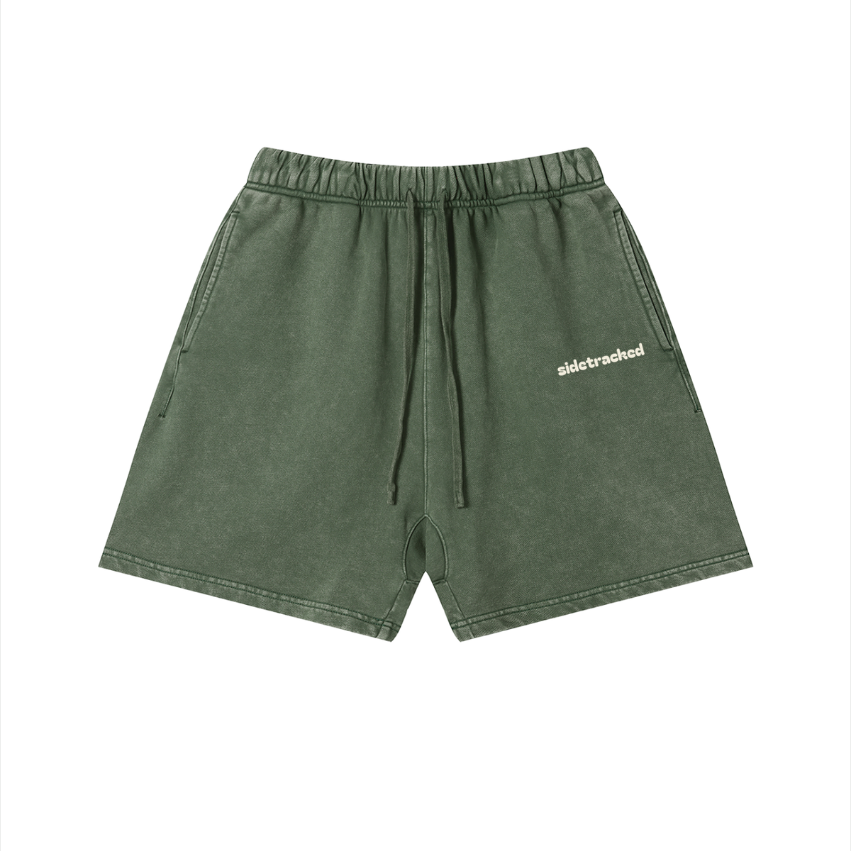 Vintage Wash Cotton Shorts
