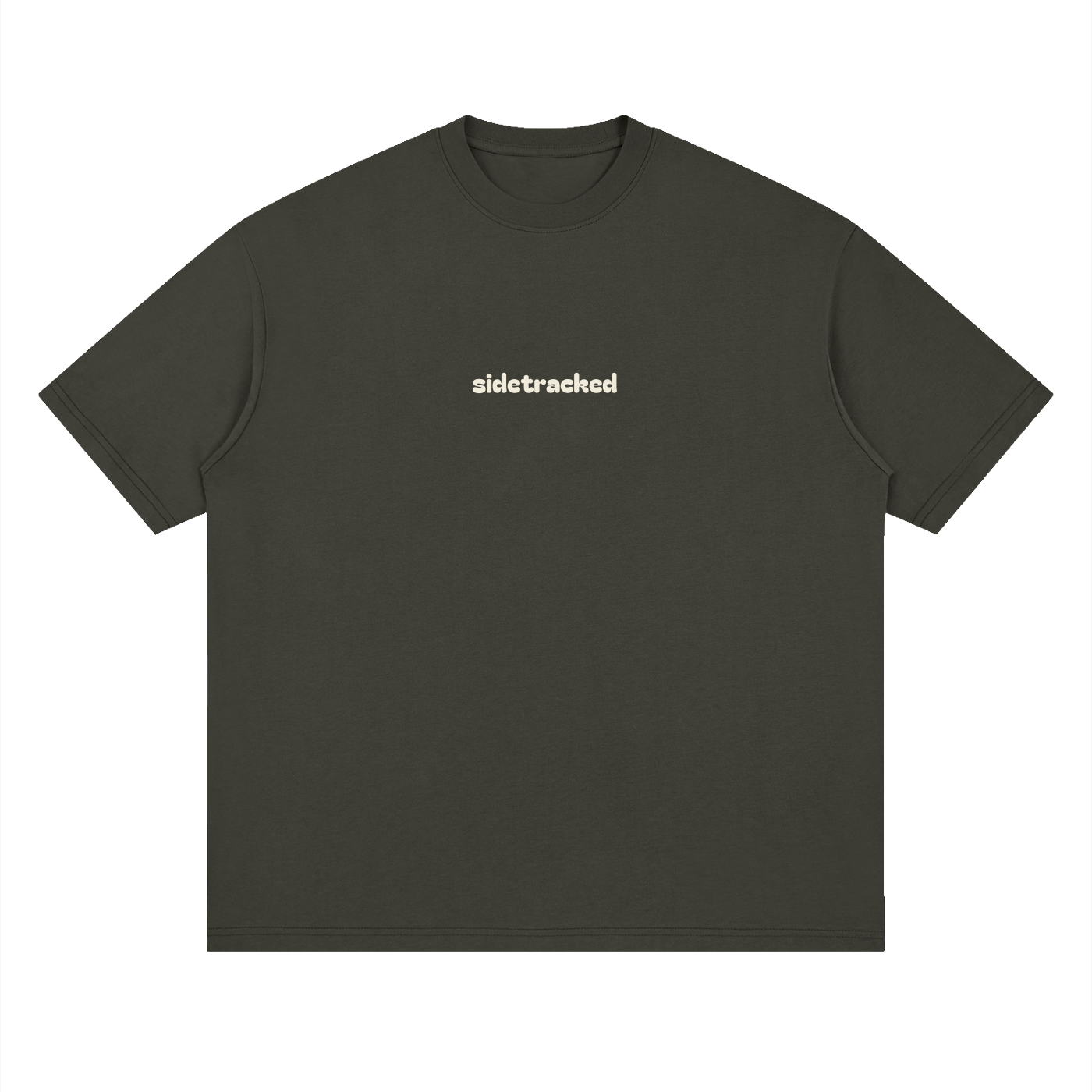 Sidetracked Heavyweight Drop Shoulder Cotton T-Shirt
