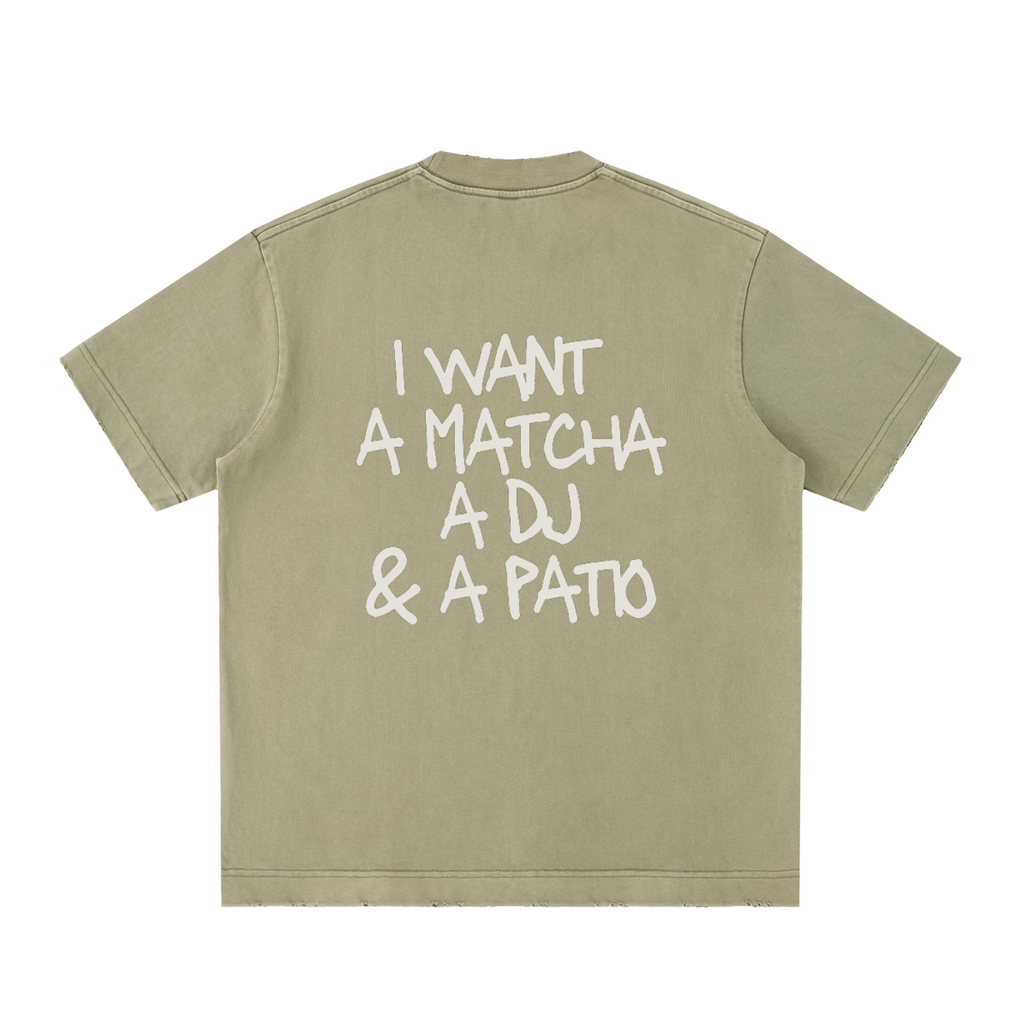 Frayed Heavyweight Tee