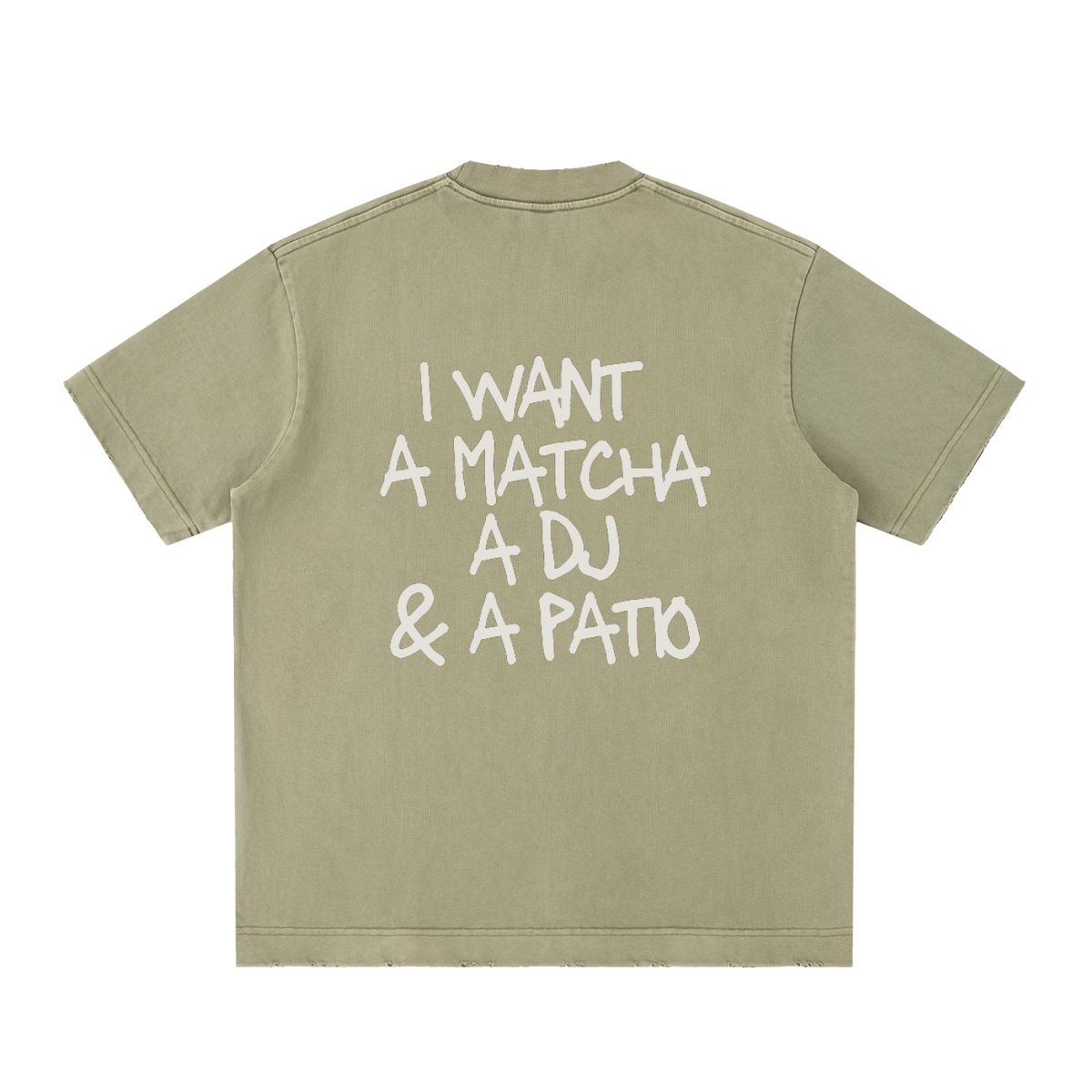 Frayed Heavyweight Tee