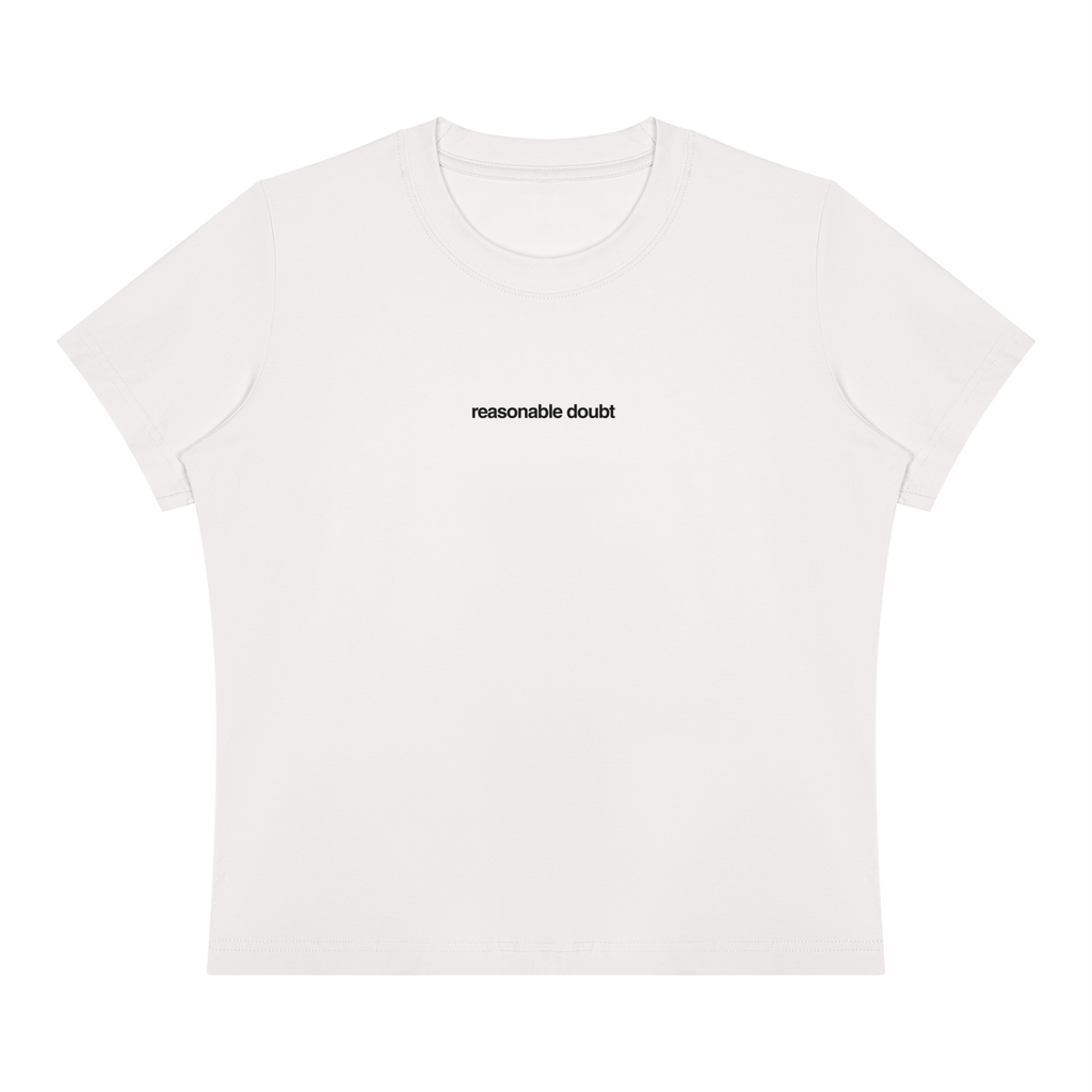 reasonable doubt t shirt
