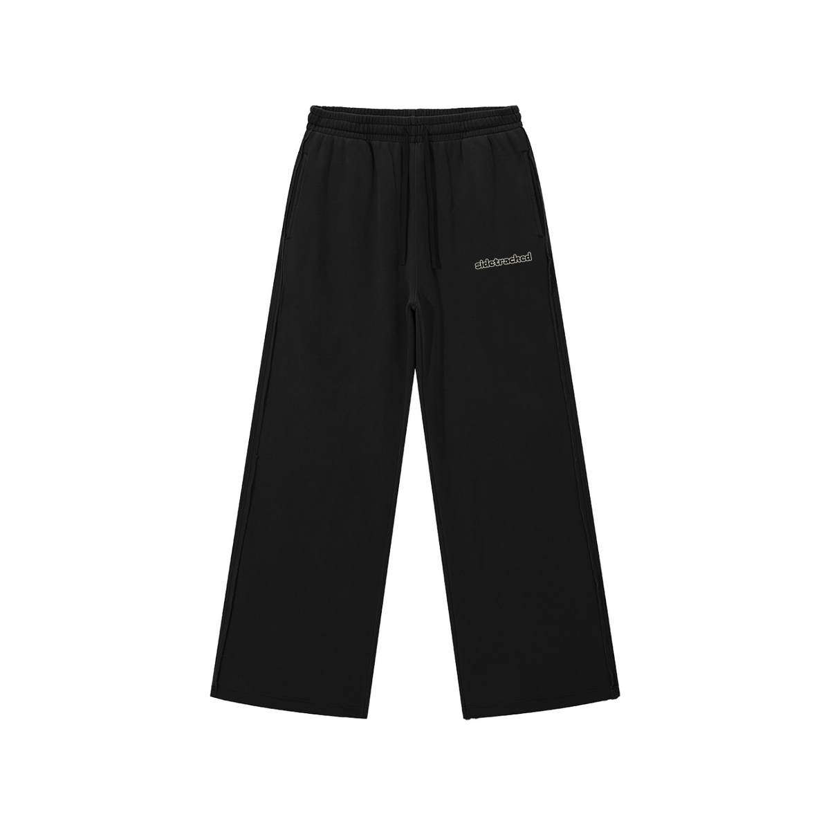 Snow Wash Raw Edge Sweats