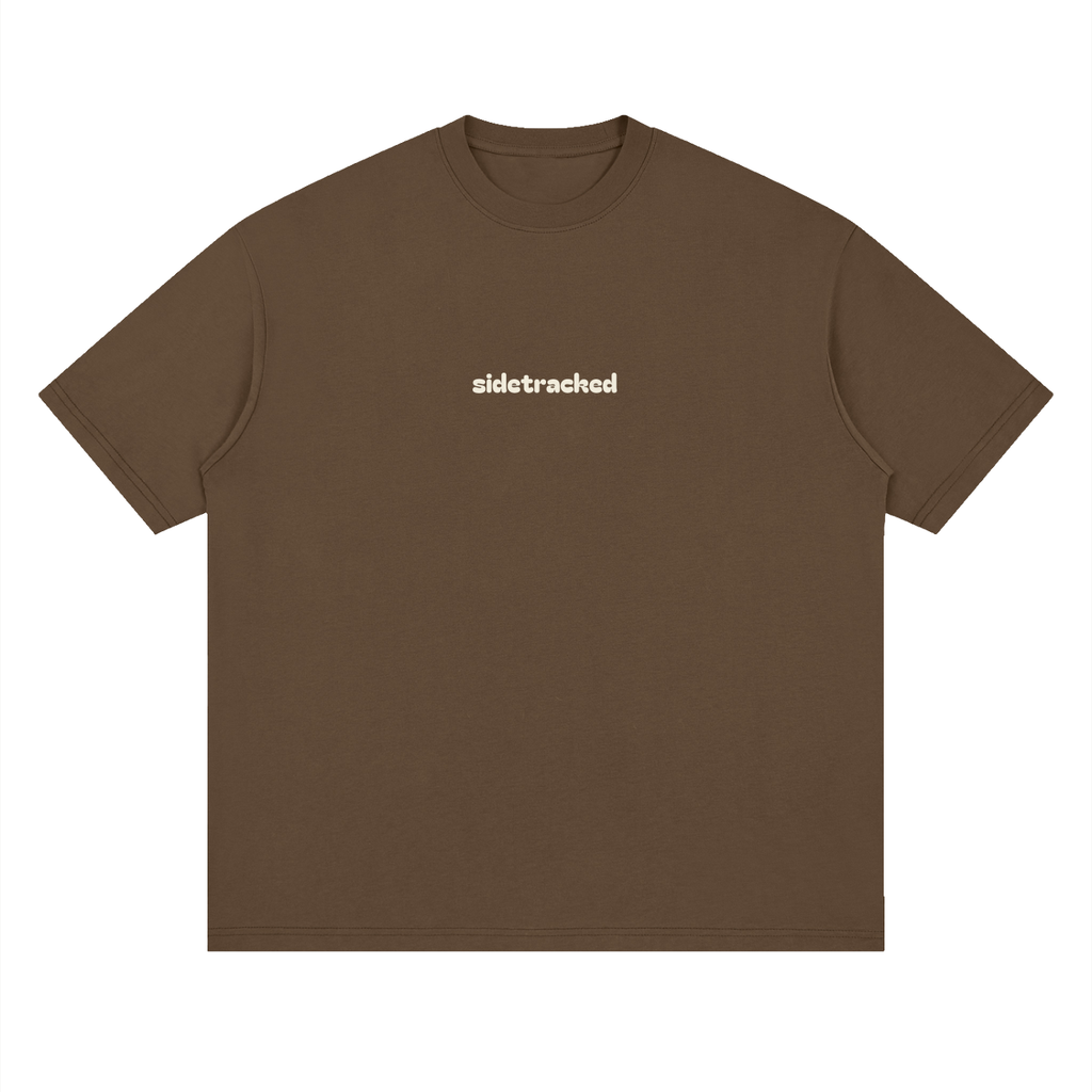 Sidetracked Heavyweight Drop Shoulder Cotton T-Shirt