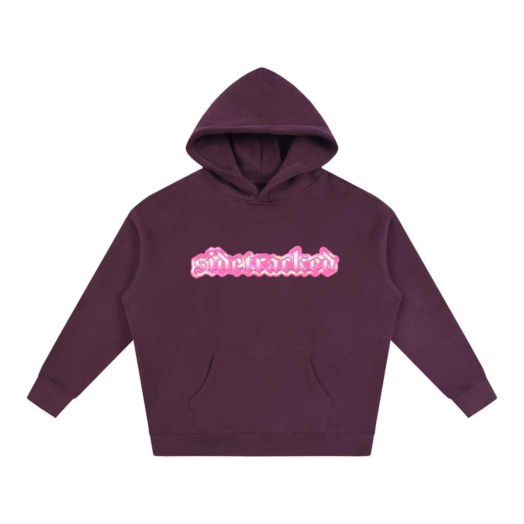 Pink Chrome Oversized Hoodie