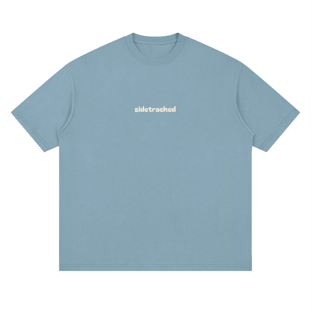 Sidetracked Heavyweight Drop Shoulder Cotton T-Shirt