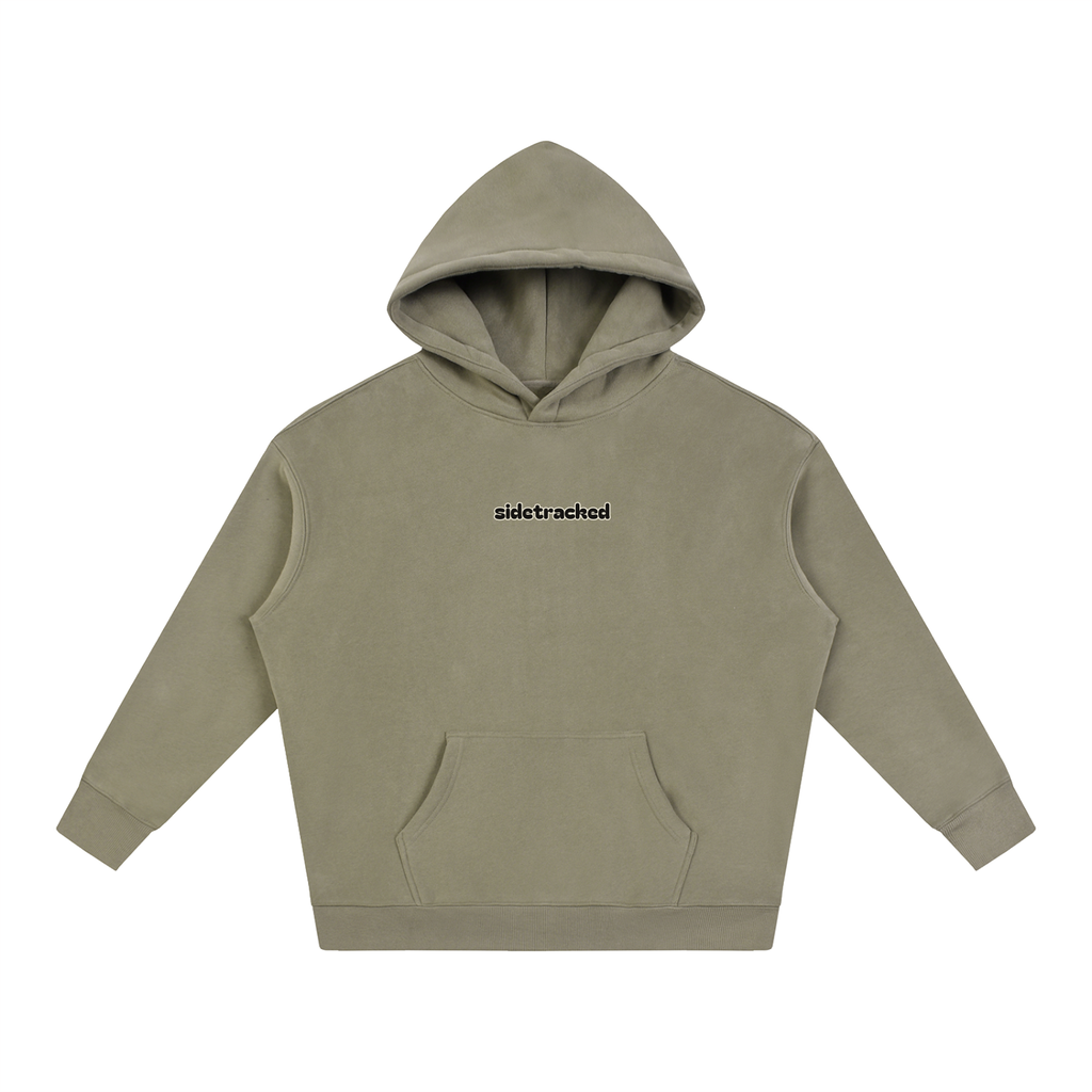 Sidetracked Oversize Fleeced Hoodie