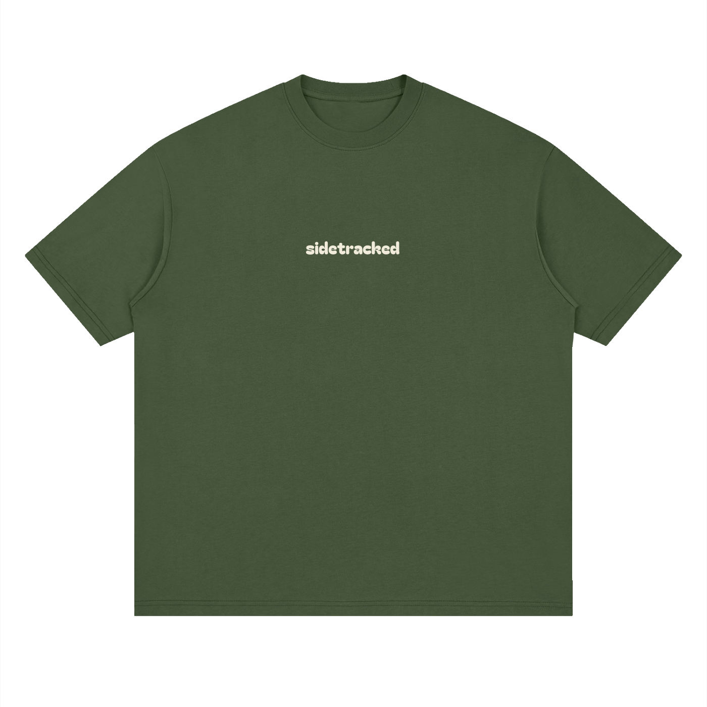 Sidetracked Heavyweight Drop Shoulder Cotton T-Shirt
